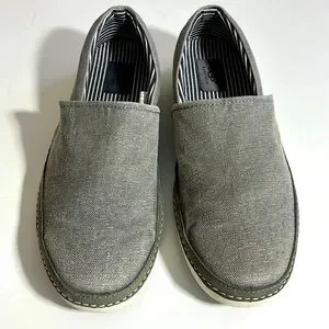 UGG | Shoes | Ugg Reefton Washed Gray Canvas Slipon Sz 15  display picture 2